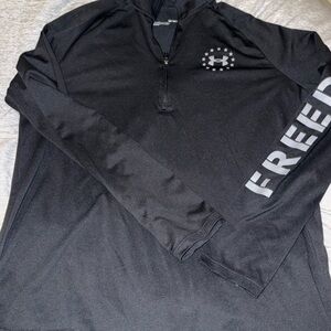 Under Armour Black Freedom Quarter-Zip Shirt